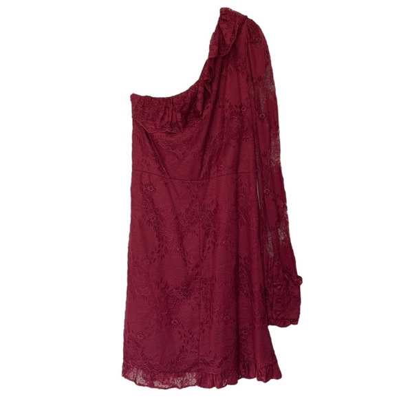 Alexis Ilana Lace Mini One Shoulder Dress - Picture 5 of 15